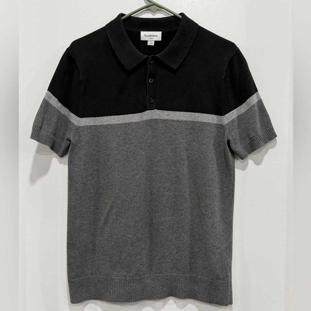 Goodfellow & Co Men's Polo in Black and Gray